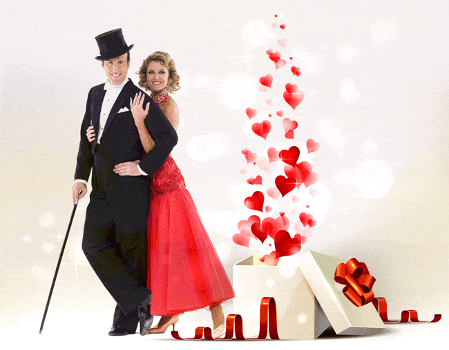 Anton Du Beke strictly Valentine gift