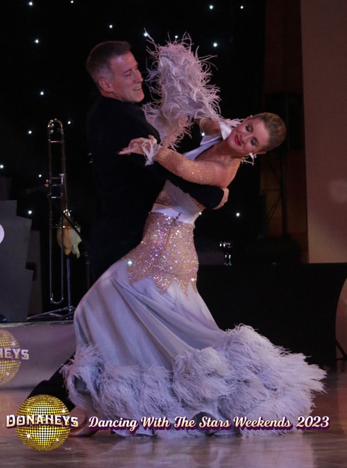 Strictly Come Dancing Judge Anton Du Beke & Erin Boag performing