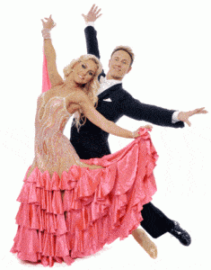 BBC Strictly Come Dancing Professional Dancers Natalie Lowe and Ian Waite