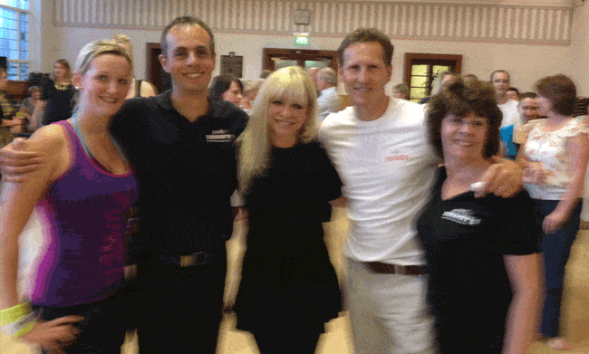 Brendan Cole, Amy Paul & Shirley DOnahey