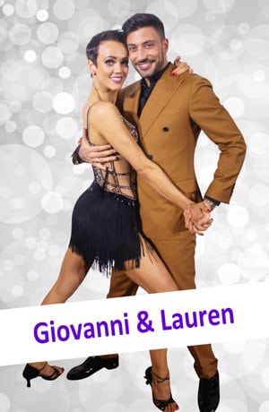 Strictly Come Dancing Stars Giovanni Pernice & Lauren Oakley