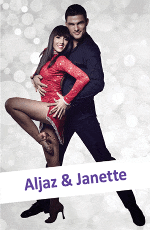 Strictly Dancers Aljaz and Janette