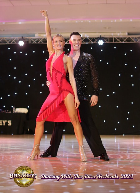 Strictly Professionals Kai Widdrington and Nadiya Bychkova