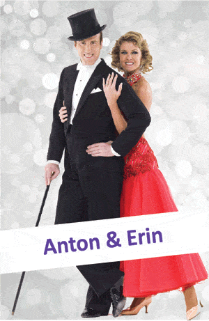 Strictly Dancers Anton & Erin